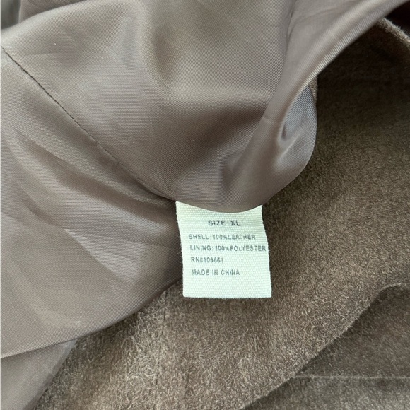 Wilson’s Leather Vintage Brown Suede Women's Blazer - Picture 6 of 9